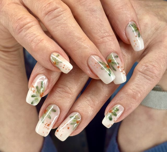 Manucure gel, Baby boomer, nailArt