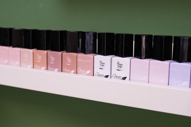 Collection de vernis aux tons pastel